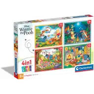 Winnie the Pooh 4 in 1 puzzle - Clementoni