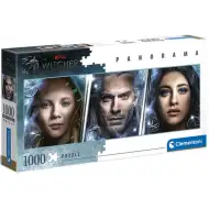 Witcher: The Witcher 1000 bucăți puzzle panoramă - Clementoni