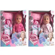 Yale Baby în halat, cu accesorii în două variante 35cm
