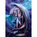 Anna Stokes: Magicianul Dragonilor puzzle de 1000 de piese - Clementoni