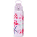 Ars Una: 3D Beach Flowers bidon metalic mov cu pereți dubli 700 ml
