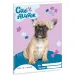 Ars Una: Animale drăguțe - Bulldog francez caiet dictando clasa a 3-a A/5