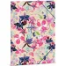 Ars Una: Beach flowers mapă elastică cu flori, format A4