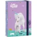 Ars Una Cute Animals-unicorn mapă cu elastic A/4