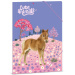 Ars Una: Cute animals - Horse dosar cu elastic cu cai, format A4