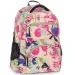 Ars Una: Ghiozdan ergonomic cu flori de plajă, rucsac cu flori, 33x45x24 cm