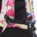Ars Una: Ghiozdan ergonomic cu flori de plajă, rucsac cu flori, 33x45x24 cm