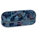 Ars Una: Penar oval albastru cu model camuflaj Hyde 23x5,5x9cm