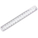 Ars Una: Riglă transparentă 17 cm