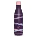 Ars Una: Sticlă metalică cu perete dublu Ribbon mov 500ml