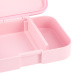 Ars Una: Think Pink cutie pentru gustări compartimentată cu pisici 15,3×21,6×5,2 cm