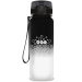 Ars Una: bidon mat cu gradient de culoare, fără BPA - 800 ml - Negru și Alb