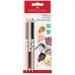 Ați spus: Faber-Castell: Set de creioane colorate în culori de piele "Children of the World", set de 3 bucăți