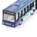 Autobuz articulat urban SIKU albastru 1/55