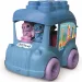 Autobuz școlar Disney Stitch cu cărămizi de construcție moi - Clementoni