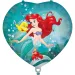 Baloane folie Ariel mica sirenă 46cm