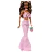 Barbie: Păpușă prietenă la modă în ținută cu model de trandafiri - Mattel