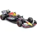 Bburago: Model auto metalic Red Bull RB19 F1 la scară 1/43 (Max Verstappen #1, ediție specială Miami GP, cu cască)