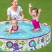 Bestway: Fill N Fun piscină pentru copii cu pereți rigizi, lumea subacvatică, Ø 152 x 25 cm