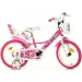 Bicicletă Sfera Fairy roz, mărimea 16 - bicicletă Dino Bikes