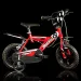 Bicicletă pentru copii Pro de culoare roșie, mărime 12 - bicicletă Dino Bikes