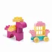 Blocuri pentru copii în culori pastelate, set de 50 de piese - Wader