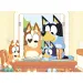 Bluey 2 în 1 puzzle de 24 piese și carte de colorat 50x35cm - Lisciani