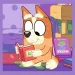 Bluey 3 în 1 puzzle de 20-36-50 piese - Trefl