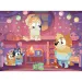 Bluey poveste de seară 2 în 1 puzzle de 24 piese și carte de colorat 35x25cm - Lisciani