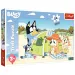 Bluey zi minunată puzzle Maxi cu 24 de piese - Trefl