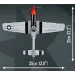 COBI: Avion de construcție Mustang P-51D „TOP GUN: Maverick” (5846)