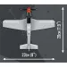 COBI: Avion de construcție Mustang P-51D „TOP GUN: Maverick” (5847)