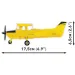 COBI: Cessna 172 Skyhawk jucărie de construcție galbenă (26621)