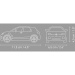 COBI: Set de construcție Renault 5 E-Tech, mașină albă (24675)