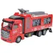 Camion de pompieri: Set de 3 camioane de pompieri cu funcție de retragere.