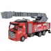 Camion de pompieri: Set de 3 camioane de pompieri cu funcție de retragere.