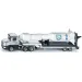 Camion misiune spațială SIKU cu rachetă și remorcă 1/87