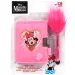 Canenco: Jurnalul secret cu blană al lui Minnie Mouse cu lacăt și lampă UV