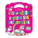 Carte de activități colorată cu unicorni