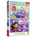 Casă de păpuși Gabi joc cu Gabi puzzle 2x24 piese - Trefl