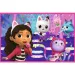 Casă de păpuși Gabi joc cu Gabi puzzle 2x24 piese - Trefl