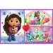 Casa de păpuși Gabi o zi de joacă puzzle 2x70 piese - Trefl