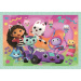 Căsuța de păpuși Gabi 4-în-1 Supercolor puzzle - Clementoni