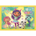 Căsuța de păpuși Gabi 4-în-1 Supercolor puzzle - Clementoni