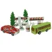 City Cars: Set de vehicule urbane cu accesorii în diverse variante 1buc.