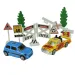 City Cars: Set de vehicule urbane cu accesorii în diverse variante 1buc.