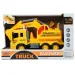City Truck: Camion cu macara, lumini și sunet 1/18