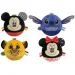 Clementoni Baby: Disney Baby mingi de pluș moi în patru variante 1buc