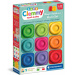 Clemmy: Set de 9 blocuri moi în culorile curcubeului - Clementoni