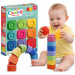 Clemmy: Set de 9 blocuri moi în culorile curcubeului - Clementoni